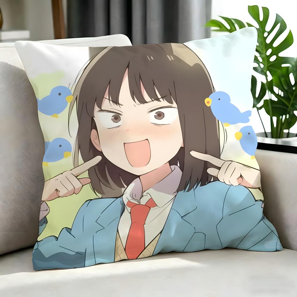 Anime Skip And Loafer Cushion Cover Cushion Cover Set 4Pcs 50X50 45X45 40X40 Pillowcase Decorative Sofa Home Decor