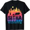 Tie Dye Mother Bear and Cubs Sitka Alaska T-Shirt