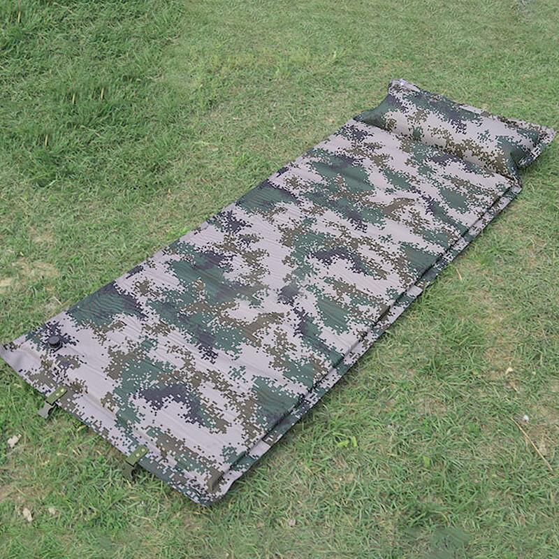 Fudecheng Camouflage Automatic Inflatable Camping Mattress