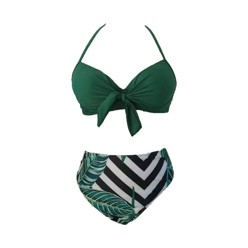 Nowe stroje kąpielowe damskie z nadrukiem, duże rozmiary, seksowne stroje kąpielowe 4XL