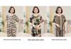 Plus Size Women's Summer Cotton Pajama Set - Short-Sleeved Homewear for Middle-Aged & Elderly