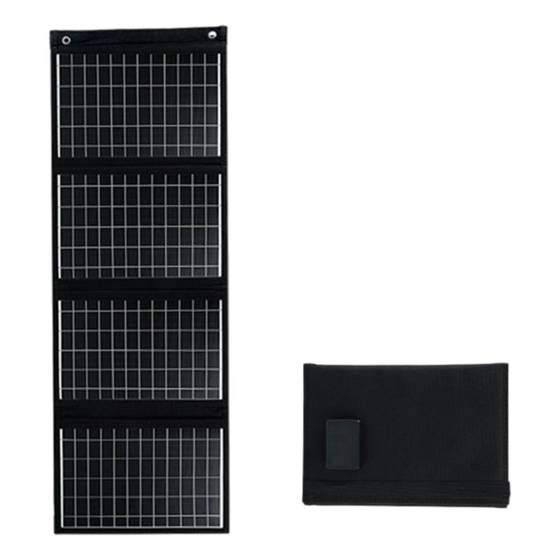 Portables 40W Foldable Solars Chargers Light Weight for Camping Hiking with Phones Tablets Emergency Power