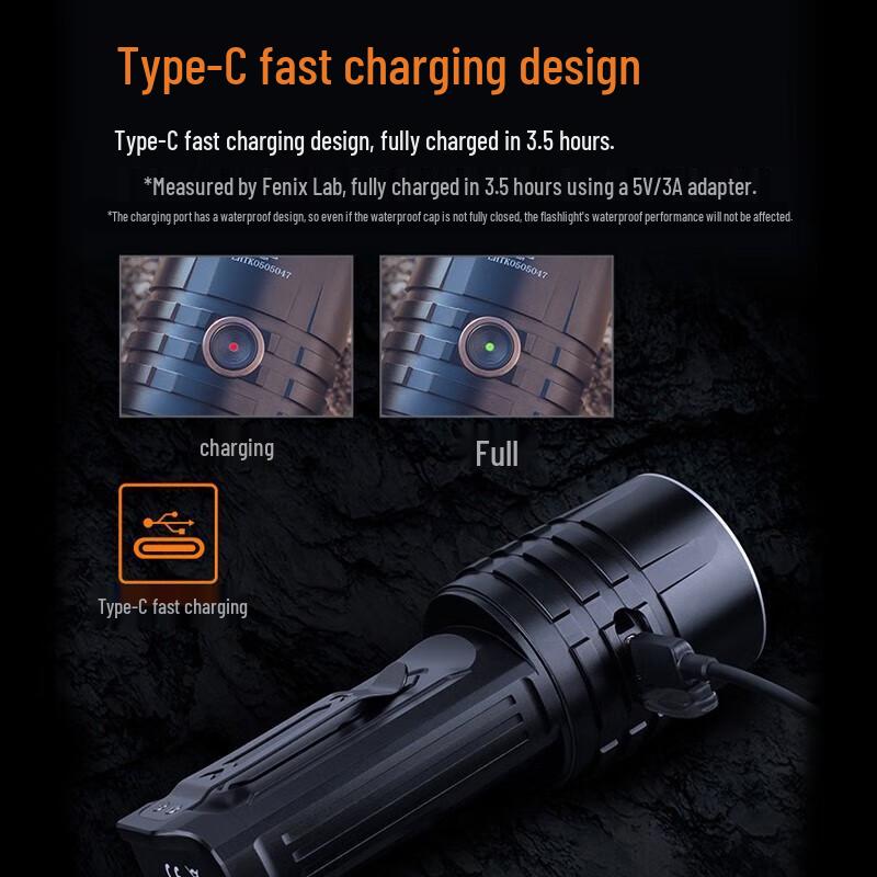 Fenix LR35R 10000 Lumen Rechargeable Flashlight