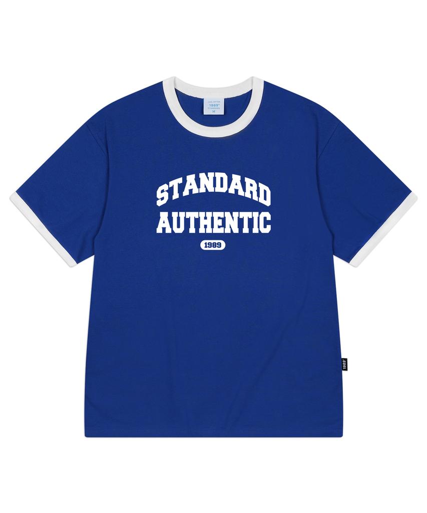 1989STANDARD Authentic Cool Cotton Ringer Short Sleeve (Srsstd-0007)