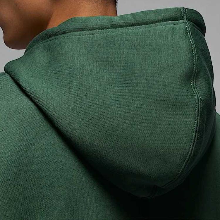 Jordan Brooklyn Fleece Oversized Smooth Soft Loose Comfortable Fleece Hoodie Men Hoodies Fir-Green Sail IB7232-323