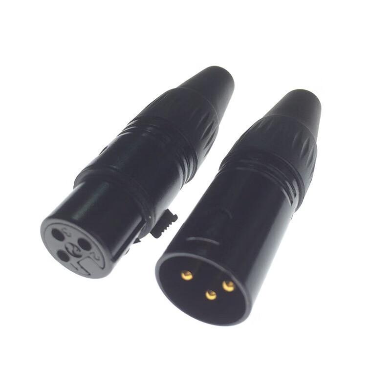 Jiechuang Para złącz audio XLR 3-pinowych