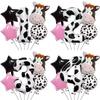 Cattle-themed Digital Balloons Set for Children's Birthday Party Decoration Balloon Set
