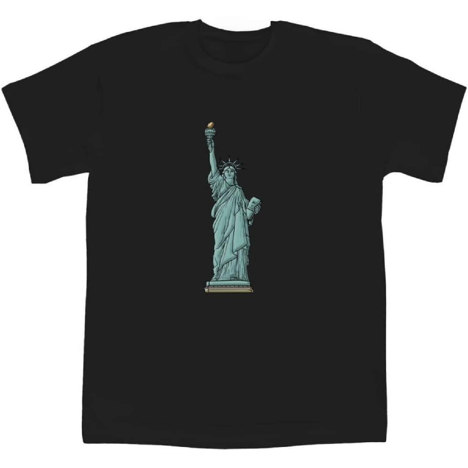 Детские хлопковые футболки  Статуя Свободы  (TS029799) XXXXXL разноцветный