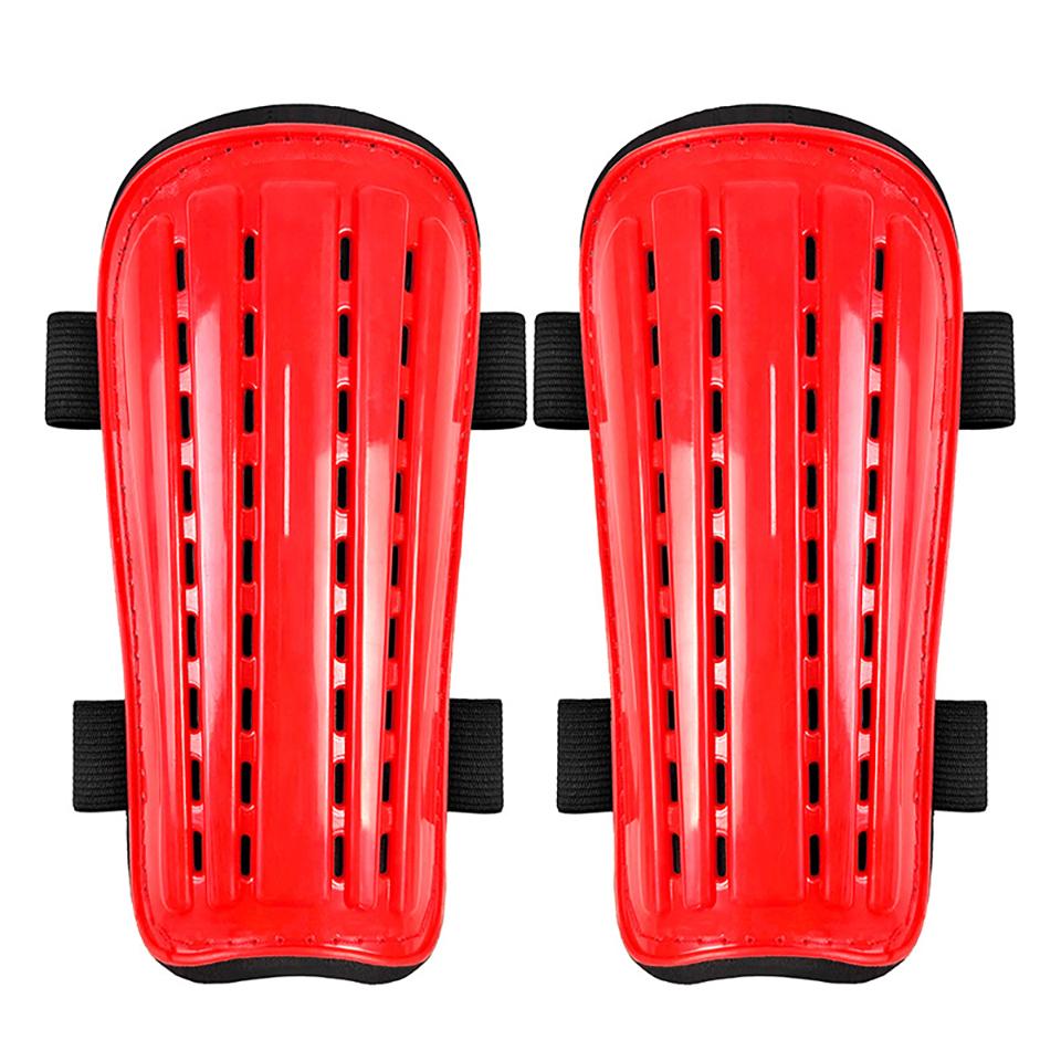 Loogdeel 1 Pair New Lightweight Youth Adult Shin Guards for Soccer Protective Shin Pads for Kids Boys Ages Training and Matches