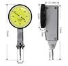 Shockproof Waterproof 0-0.8mm Lever Dial Indicator with Ear Lever Gauge Base