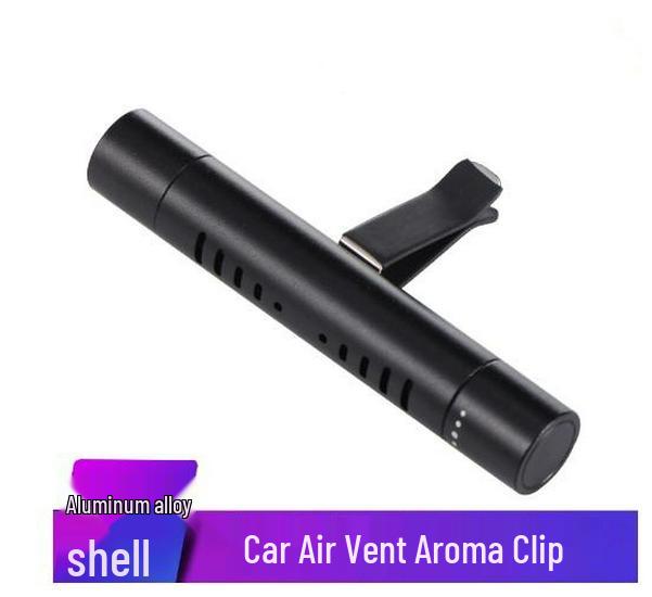 Car Air Conditioning Vent Clip Air Freshener - Long-Lasting Light Scent Deodorizing Balm