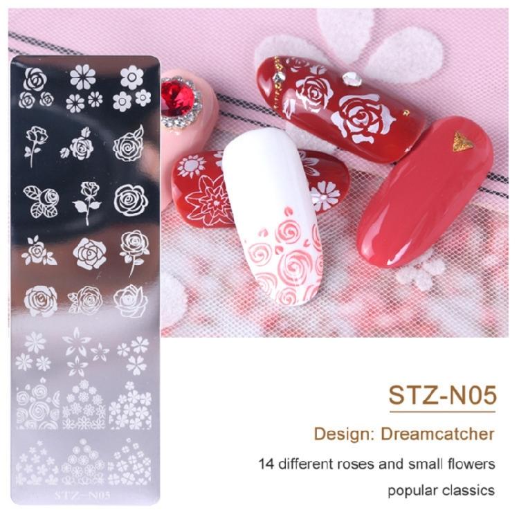 Nails Art Stamping Plates Nail Plate Template Nail Image-Plate Nail Stamp Plate