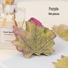 Artificial Red Maple Leaf & Green Leaves Decoration for Kindergarten, Shop Windows, and Landscaping