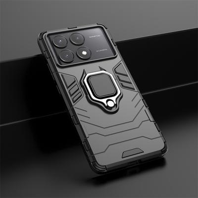 For Xiaomi Poco X6 Pro 5G Case Magnetic Ring Stand Bumper Armor Phone Cases For Pocox6pro Poko Poxo Little X 6 Pro X6Pro Cover