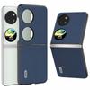 For Huawei Pocket 2 Litchi Texture Case Genuine Cow Leather+PC Phone Cover