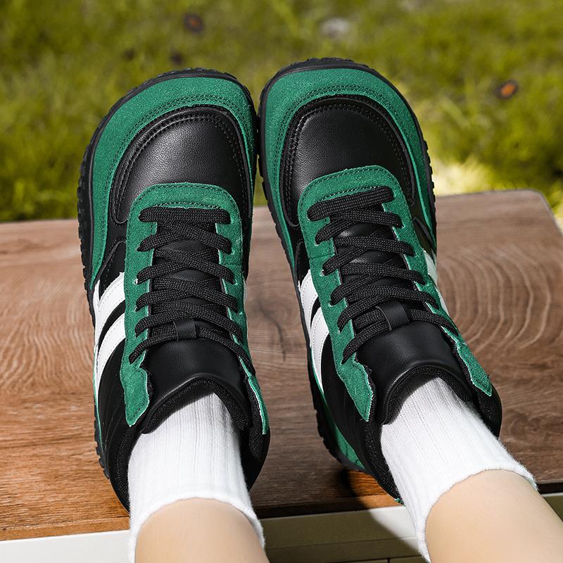 Fashion High-top Sports Shoes Men's Lace-up Running Shoes Elastic Casual Sneakers Women's Anti-slip Hiking Walking Shoes