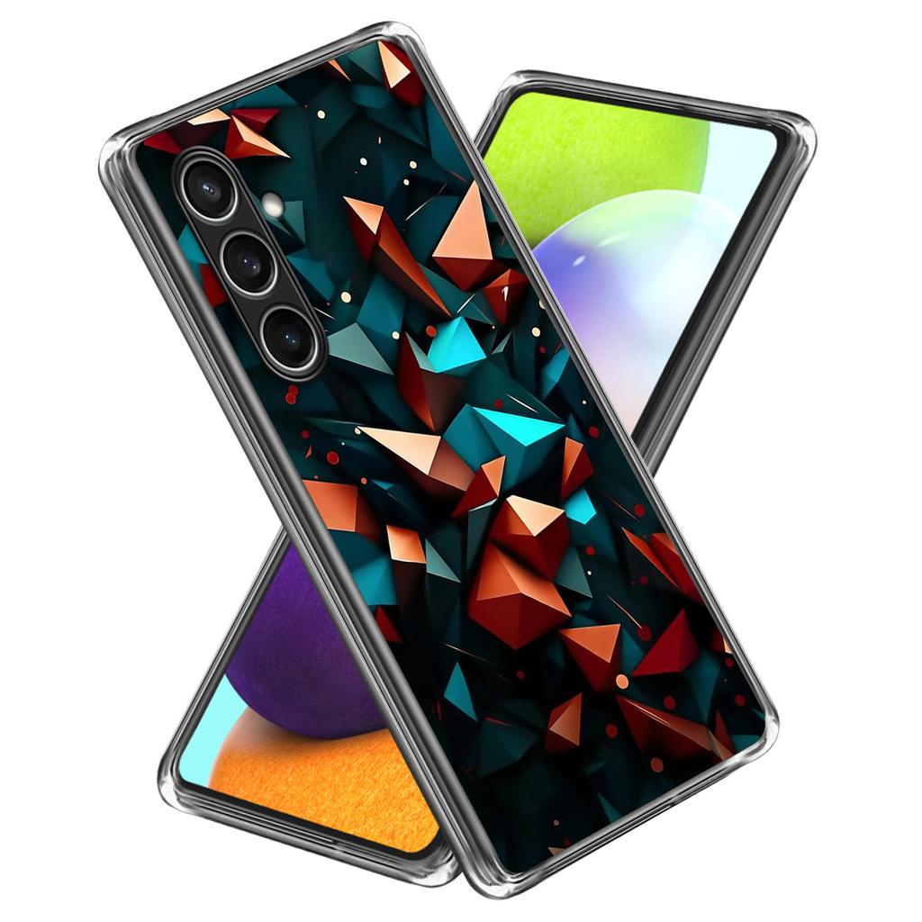 For Samsung Galaxy S24 FE Case Shock-Absorbent TPU Pattern Printed Phone Cover