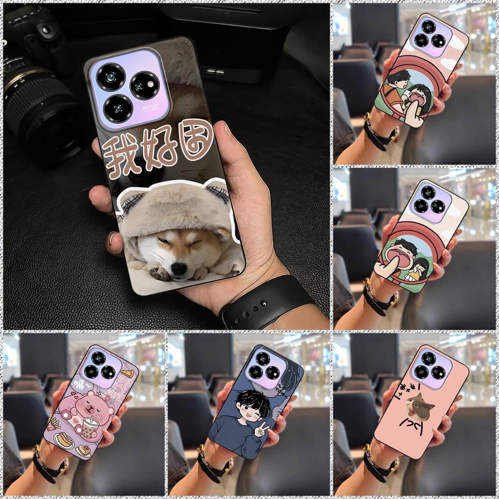 Couple Durable Phone Case For ZTE Blade V60 Design/Axon 60 Lite Waterproof Graffiti Protective Fashion Design TPU Cute