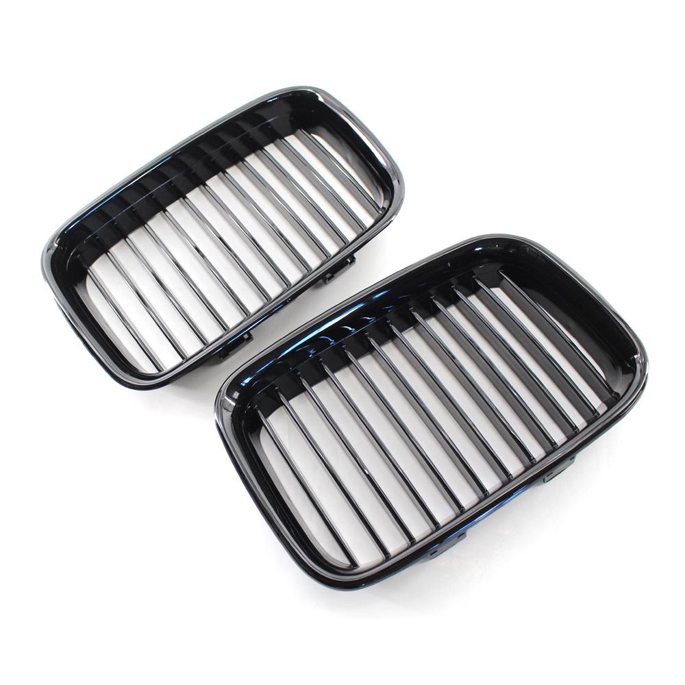 Black Grille ABS Front Replacement Hood Kidney Grill For BMW E36 1994 1995 1996 318i 323i 325i 320i 328i m3