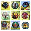 Tree 3d Of Life Dreamcatcher Halloween Acrylic Home Decoration Hanging Sign Door