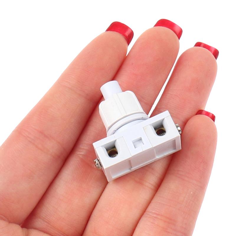 10Pcs Lamp Electrical Fittings With Nut Micro-Motion Small Switch Button Switch