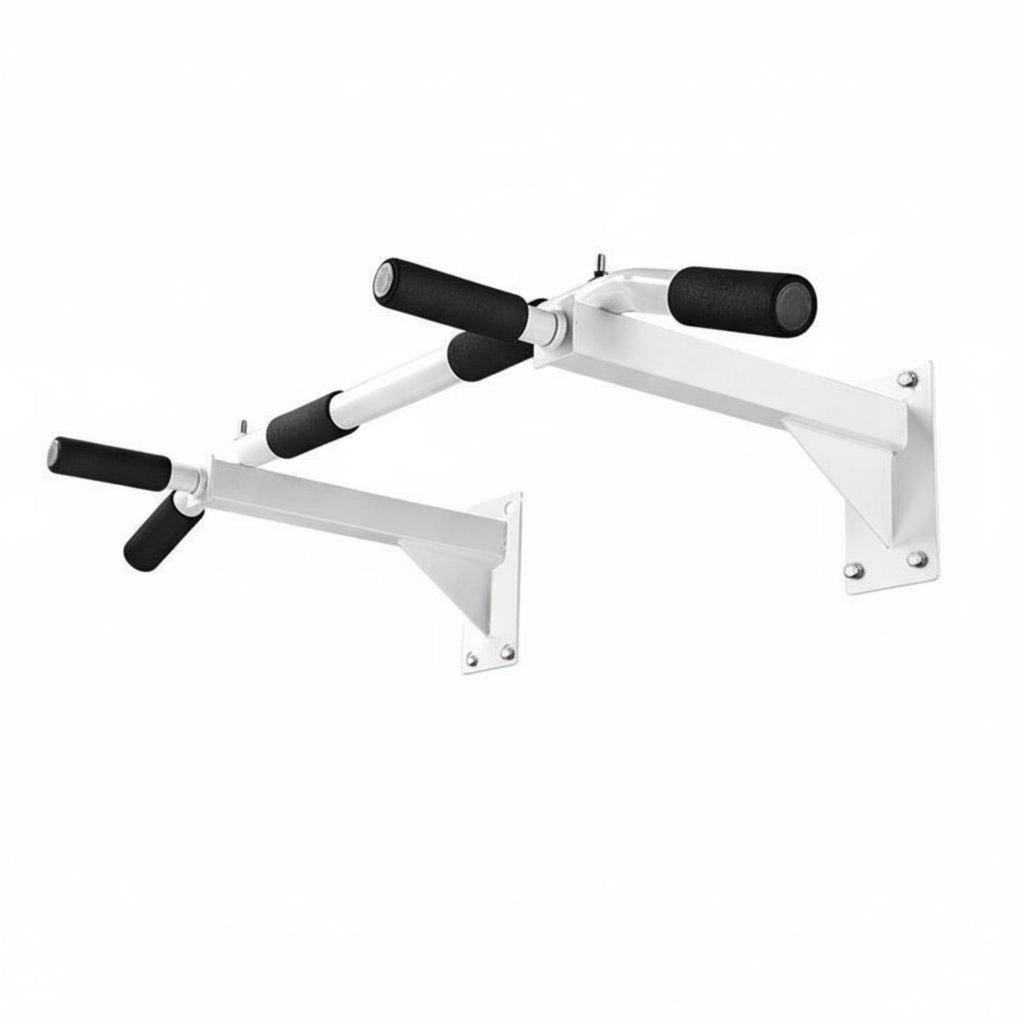 Wall Traction Pull Up Bar Adjustable Fitness Exercise Heavy Duty Home Gym