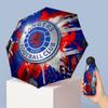 Rangers FC Mini 5 Fold Pocket Umbrella Compact Lightweight Anti UV Rain Sun Protection Umbrella Portable Travel Umbrella
