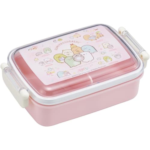 Sumikko Gurashi Bento Box, 1-Tier, Soft Lid, Made In Japan, 450ml, San-X Mole's House Set (Bento Box, Balan)