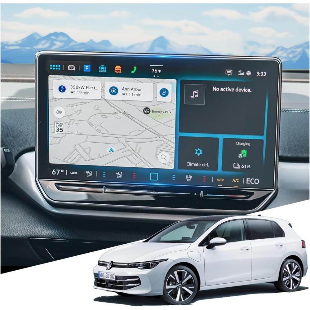 Weipin Стекло для навигации Volkswagen Golf 8.5 Защита от царапин Низкое отражение