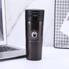 500ML Thermos Coffee Cup Tea Mug Double Layer Stainless Steel Vacuum Insulated Metal Thermos Outdoor Sports Water Bottle