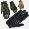 Durable And Safe Kids Tactical Gloves Cycling Knuckle Protection Boys Girls Full Finger Gloves Anti-Slip Children Climbing Camouflagegloves
