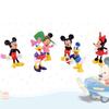 6pcs/set Disney Minnie Mouse Pvc Figurines For Cake Decoration And Children Gift