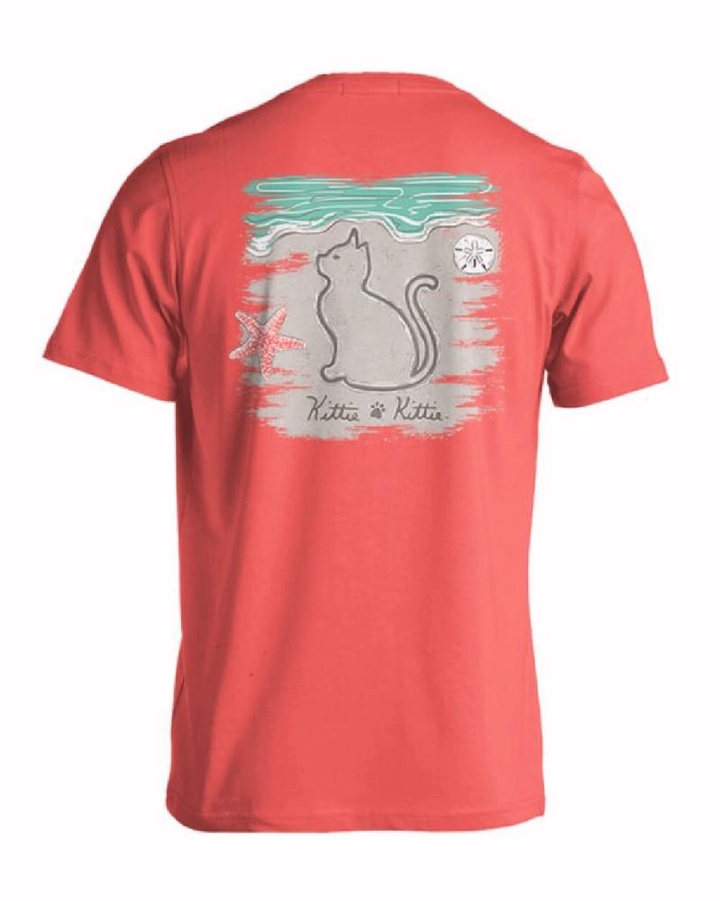 Kittie Kittie Sand Kittie Short Sleeve T-Shirt  NEW Fast Free Ship Unisex T-Shirt XL