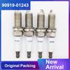 4PCS 90919-01243 FK16HR-11 Dual Iridium Spark Plug For Toyota Auris Premio Ractis Urban Cruriser 1.5L 1NZ-FE Allion 2005-2016