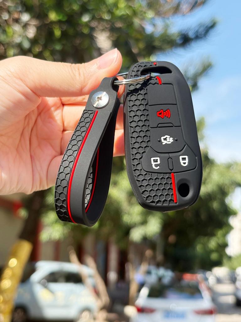 Knife Flip Keychain Protection For Ford Gm Ka Fusion Kuga St Focus 2 3 Silicone Car Key Caps Cover Case