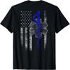 Vintage USA Flag First Responder EMS EMT Paramedic TShirt 100 Cotton ONeck Short Sleeve Summer Casual Mens Tshirt Streetwear