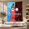 Garten of Banban Tapestry, Personalized Custom Text, Wall Hanging Tapestry For Living Room Home Wall Decor