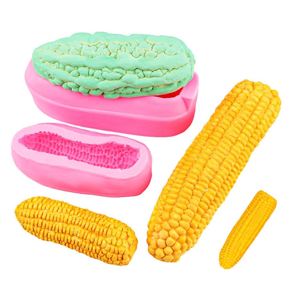 3D Bitter Gourd Silicone Mold for Cake, Mousse, and Ice Cream Decorations