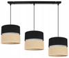 Hanging Lamp, Ceiling Chandelier, Lampshade 20Cm, Black