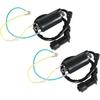 2-Pack for Honda 12V Ignition Coil CB350 CL350 SL350 CL450 CB450 CB500 CL500