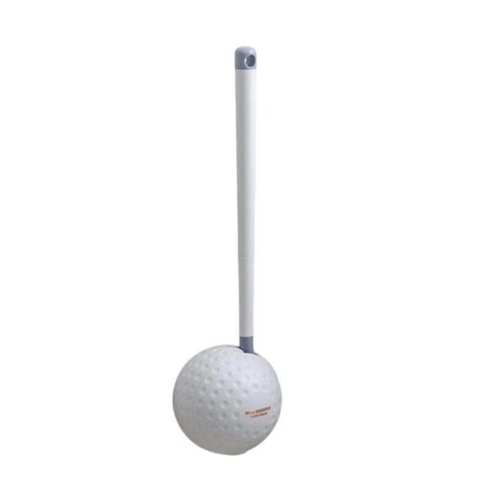 Golf Design Toilet Brush with Base Wall Hanging Bathroom Corner Brush  Household синий