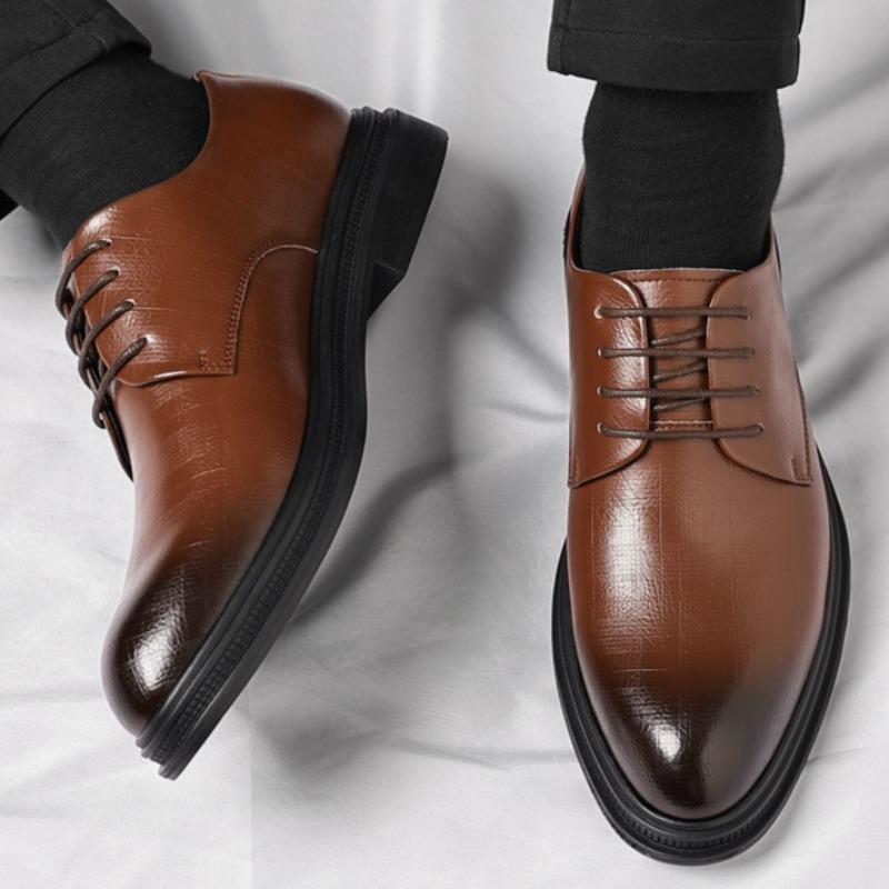 Size 48 Mens Dress Shoes High Quality Business Casual Leather Shoe British High-end Mens Wedding Shoes Luxury Designer Men Shoes