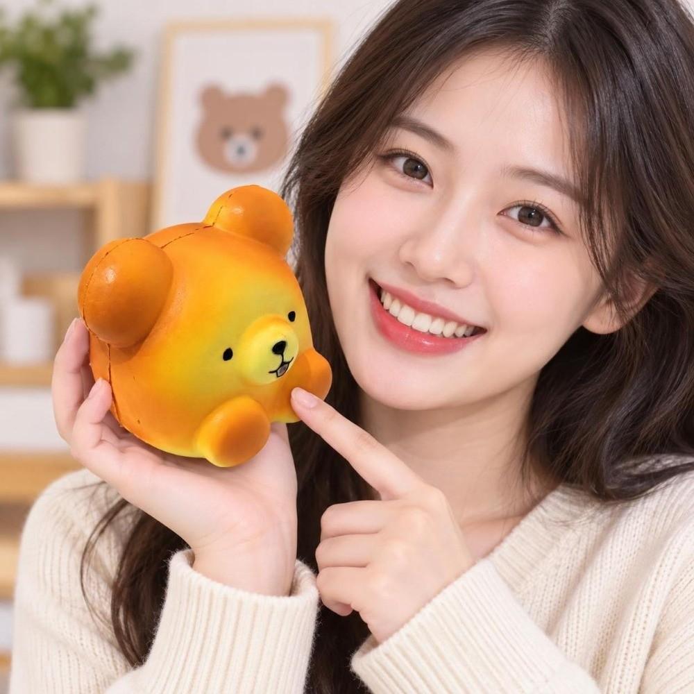 Slow Rising Little Bear Squeeze Toy Hand Relax Slow Rebound Toy Kids Adults
