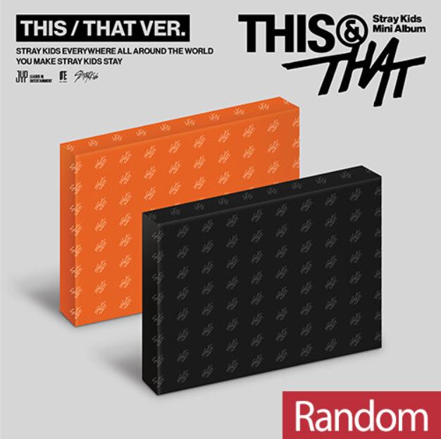 [pre-order] [SET] Stray Kids - Mini Album THIS & THAT [THIS Ver., THAT Ver.] (Standard Ver. Set of 2 / Random 1 of 2)