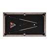 214cm Pool Table Combo Set, 3-in-1 Multi Game Billiards Tables with Dining Top and Ping Pong, 2 Benches for Storage and Accessory, Includes Ball Cue