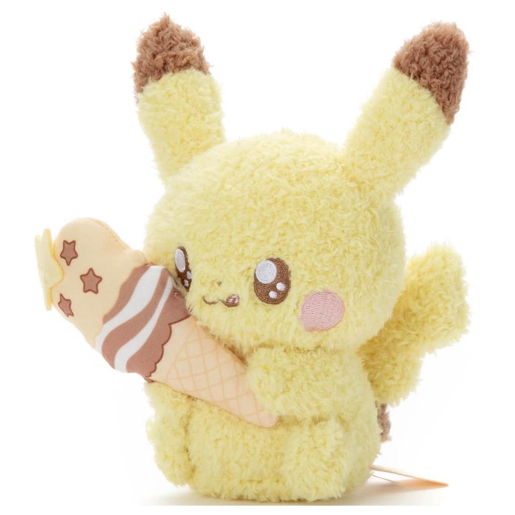 Pokepiece Plush Toy (Sweets Ver.) Pikachu Plush Toy Height Approx. 17cm