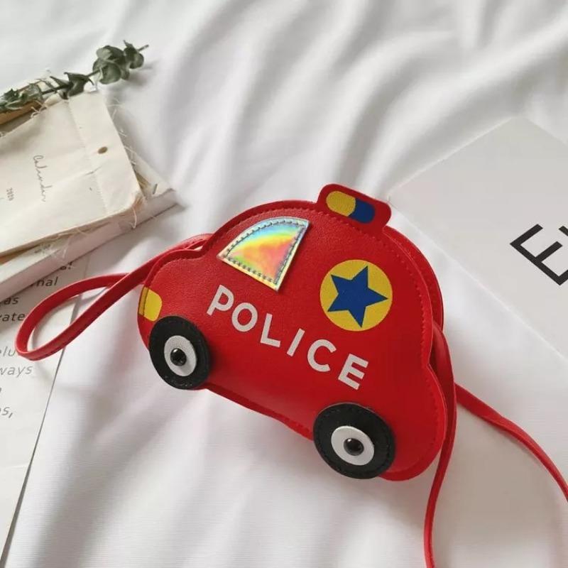 Cartoon car children's messenger bag 2025 new cute boys and girls shoulder bag decoration change gift bag trend
