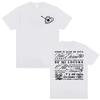 Unisex Delaossa Album Letter Print TShirt 100 Cotton Oversized Harajuku Hip Hop Streetwear Fashion Women And Men Tshirts