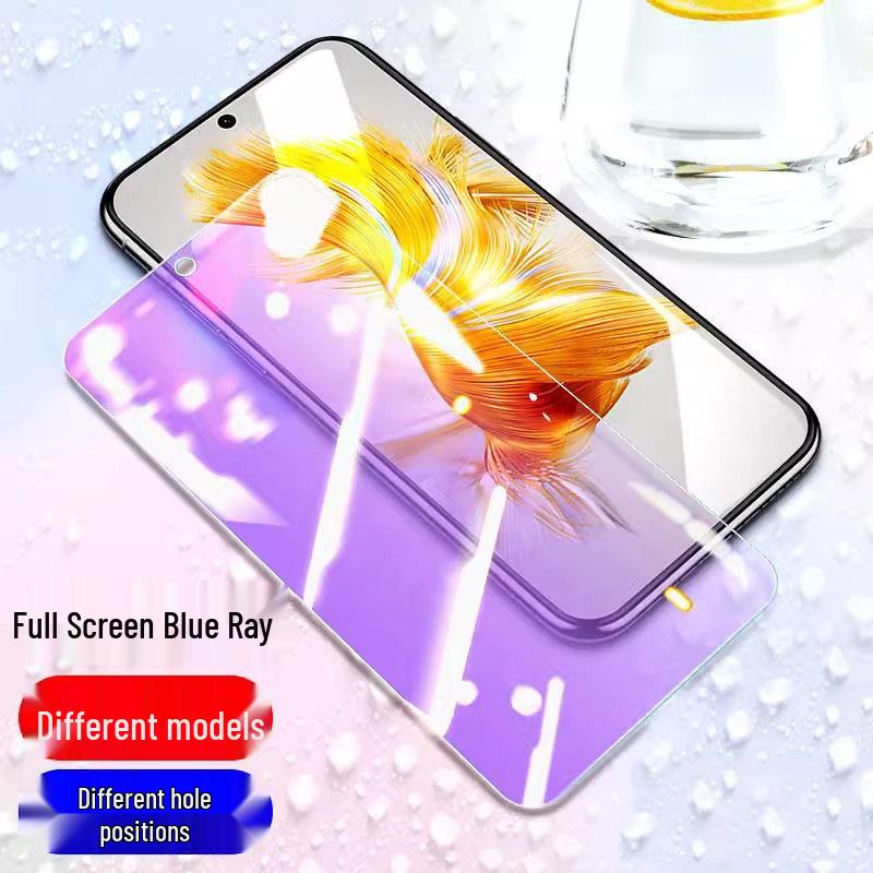 Vivo Y500 Anti-Blue Light Tempered Film Screen Protector, Drop-Proof, Explosion-Proof, Full-Screen, Anti-Peep.