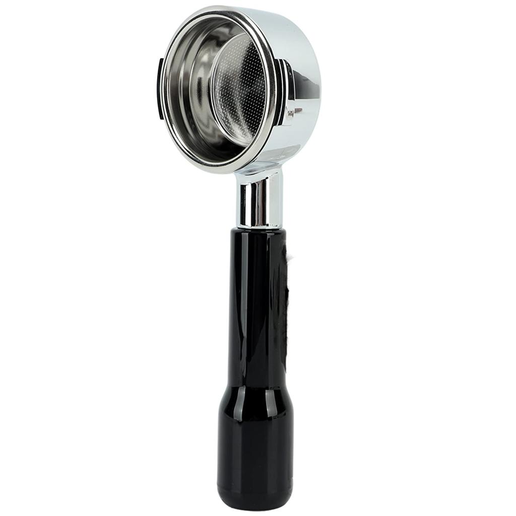 Bottomless for Espresso Coffee Machines Portafilter, 58mm, (C2, Plastic, Black)